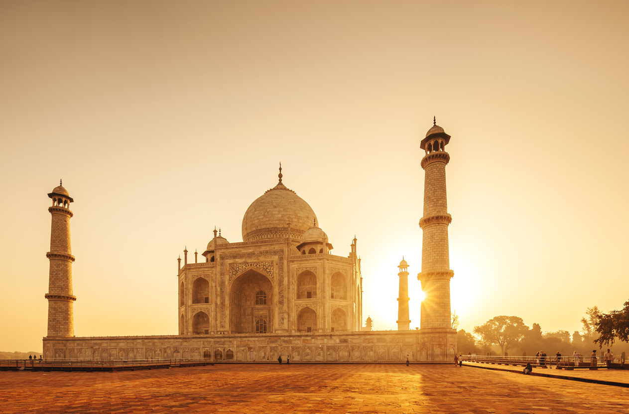 Taj Mahal en la India (© iStockphoto)