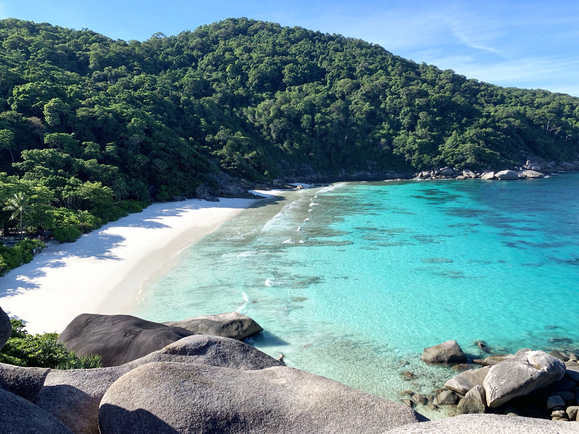 Playa de la isla de Similan No. 8, Tailandia