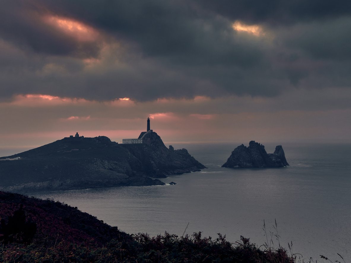 Cabo de Vilán en Camariñas, Galicia