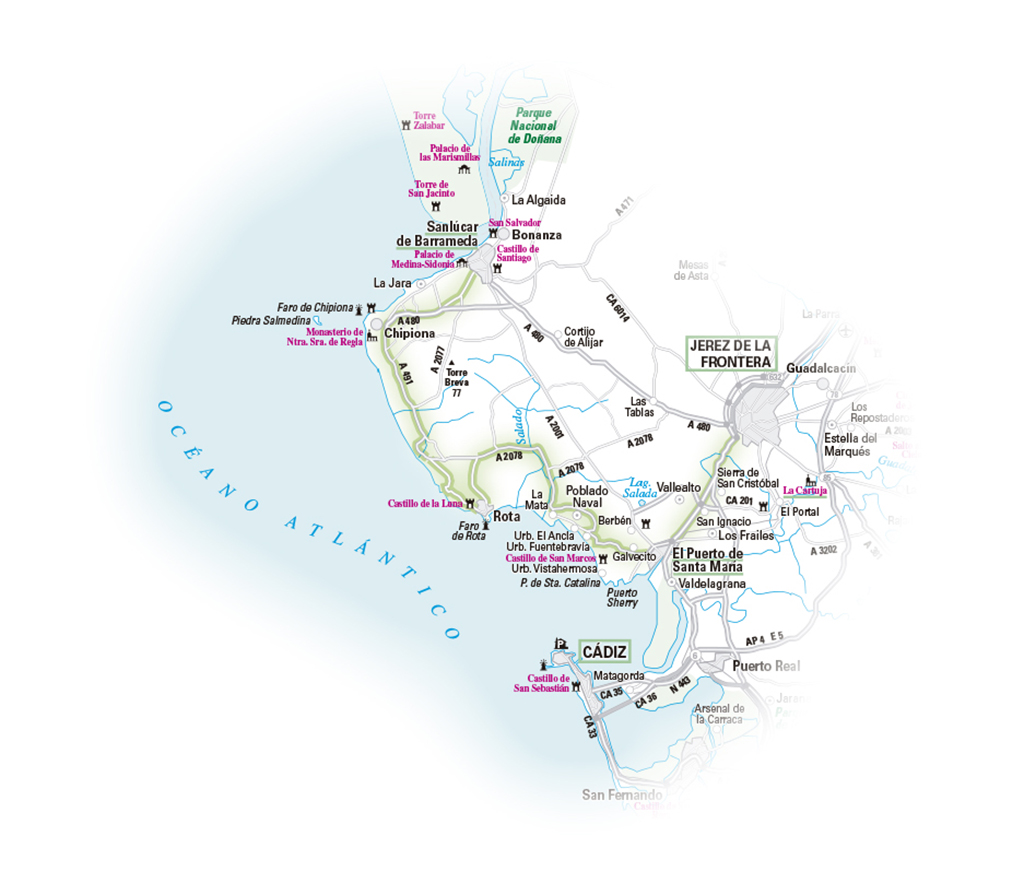 Ruta Sanlúcar a Jerez de la Frontera