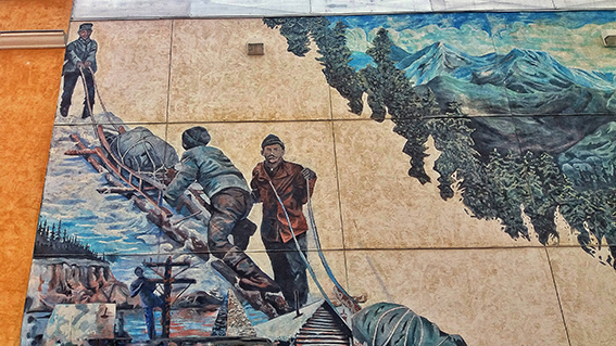 Streetart en la ciudad de Whitehorse